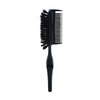 Cricket Static Free Ponytail Double-Sided Bristle Hair Brush - Smoothing, Teasing, and Volume – Anti-Static Brush for Frizz-Free Ponytails and Updos, Includes 3 Elastic Hair Ties