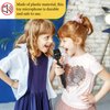 Ipetboom Simulated Microphone Toy, 1 Pc Fake Microphone Pretend Play Mic Microphone Karaoke Prop Fun Birthday Party Favors