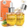 Giofna Hair Oil, Rosemary Serum for Hair Growth, Scalp Care for Curly, Thick, Frizzy, and Damaged Hair, Reduce Hair Loss for Women and Men (2Pcs)