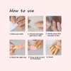 CoolNail Ombre Gradient Pink Nude White French Ballerina Press on False Nails Extra Long Natural Coffin UV Gel Glue On Fake Fingers nails