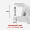 Wormhole Tattoo Cartridge Needles, 5RL Tattoo Needles 20PCS Disposable Tattoo Needle Cartridge Round Liner Cartridge Needles for Tattoo Pen Tattoo Machine Tattoo Supplies 1205RL