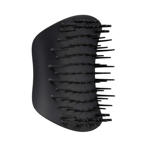 TANGLE TEEZER The Scalp Exfoliator & Scalp Massager for Hair Treatments and Detox, Onyx Black