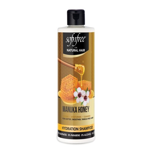 Sofn’free Hydration Shampoo with Manuka Honey Natural Hair Butter and Hair Moisturizer for Coily & Curly Hair - 11.83 Fl Oz (Pack of 1)