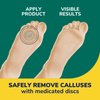 Dr. Scholl's Extra Thick Callus Remover, 4ct // Helps Soften Hard Calluses and Cushions for All-Day Pain Relief