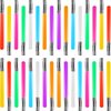 Cotiny 36 Pieces Inflatable Lightsabers Sword Toy Weapons Light Saber for Kids Teens Star Theme Party Supplies, 9 Colors
