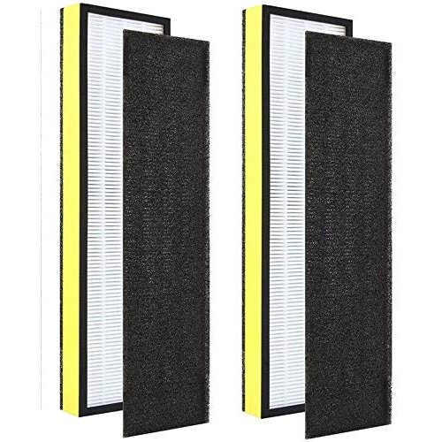 2-Pack FLT4825 True HEPA Air Purifier Filter B Replacement Compatible with GermGuardian AC4300BPTCA, AC4900CA, AC4825, AC4825DLX, AC4850PT, CDAP4500BCA, CDAP4500WCA PureGuardian AP2200CA