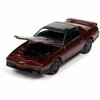 1984 Pontiac Firebird Trans Am T/A Autumn Maple Firemist Red Metallic w/Black Top Classic Gold Collection Series Limited 7418 Pieces Worldwide 1/64 Diecast Model Car Johnny Lightning JLCG025-JLSP148B