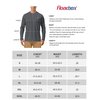 Roadbox Mens UPF 50+ UV Sun Protection Shirts Outdoor Long Sleeve SPF Diving Rash Guard for Fishing Hiking Swimming Dark Gray