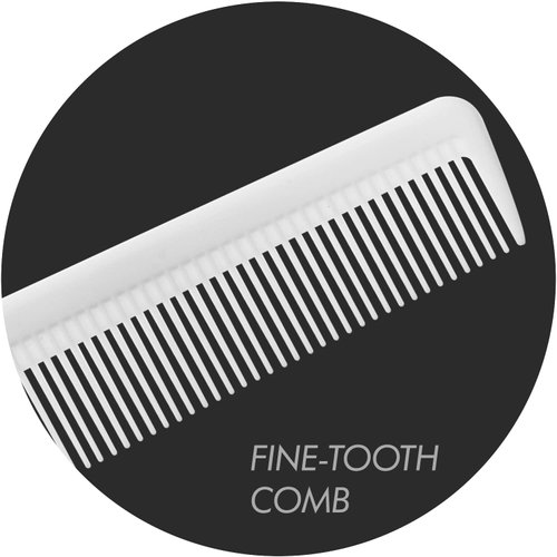Sam Villa Artist Series Professional Detailing & Hair Parting Comb, Ivory