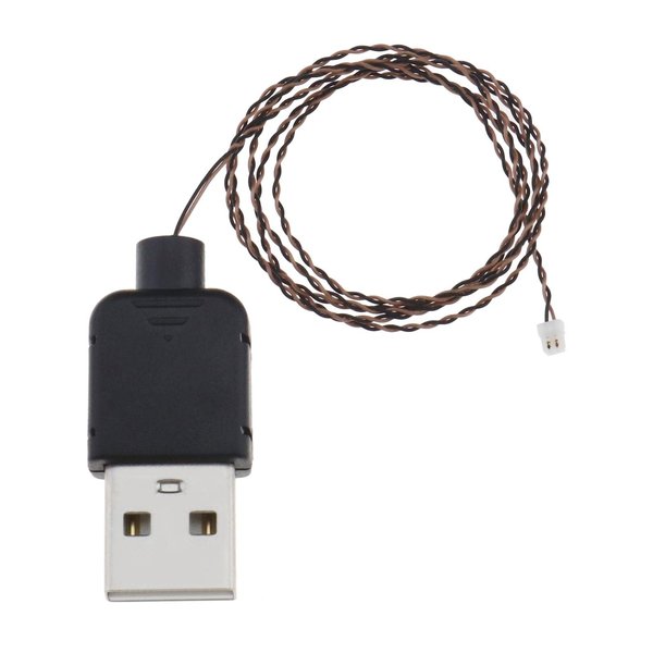 Create idea DIY Lights USB Power Cable Compatible with Lego USB Power Cord DIY Decorative Lamp USB Wire Toy Accessories 5V 50cm Black