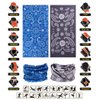 VANCROWN Headwear Wide Headbands Scarf Head Wrap Mask Neck Warmer (9PC.Paisley Series.1)