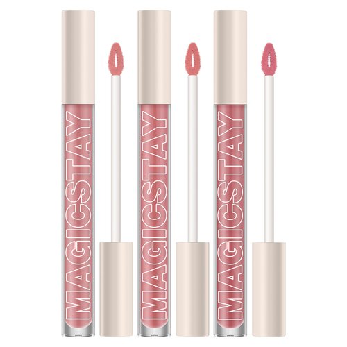 LANGMANNI 3 Colors Matte Liquid Lipstick Kit,Long Lasting & Waterproof Nude Lipgloss,High Pigmented Not Thick or Stick Lip Gloss Set For Women And Girls (A-#1#2#3)
