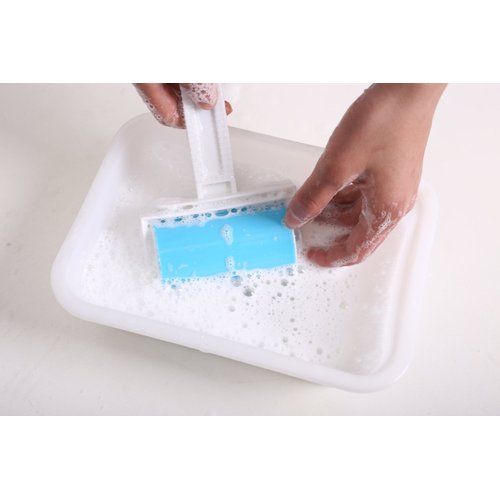 iLifeTech Reusable Sticky Picker Set Cleaner Lint Roller Pet Hair Remover Brush, Blue