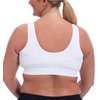 ENELL Women's Lite Full Coverage Sports Bra (101),2,White
