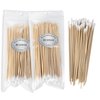 6" Long Cotton Swabs 200 Count - Extra Long Cotton Buds, Cotton Swabs with Wooden Sticks - Cotton Swabs for Makeup Ears Pets Care Gun Cleaning - Biodegradable Swabsticks