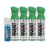 Boost Oxygen 4 Piece 5 Liter Natural Flavor and 3 Liter Peppermint Canned Oxygen Bottle Boost Cans with Easy to Use Mouthpiece (5 Pack)