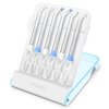 Replacement Tips for Waterpik Water Flosser (2 Classic Jet Tips + 2 Orthodontic Tips + 2 Plaque Seeker Tips+ Storage Case Combo)