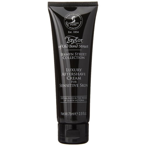 Taylor of Old Bond Street, 2.5 Ounce aftershave cream for Sensitive Skin, Jermyn Street Luxury, Lemon Lavender Patchouli, 75ml, Allergen Free, Unisex Adult