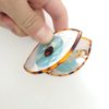 Big Evil Eye Claw Clips,Cellulose Acetate Hair Clips,Hair Claw Clips for Women,S3