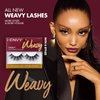 i-ENVY 2 Pairs False Eyelashes Natural Fullness Lightweight Lashes Textured 3D Effect Unique Woven Pattern Lashes (06)