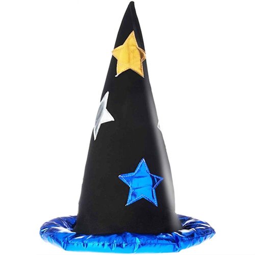 Multicolor Wizard Hat - Mystical & Fun Costume Accessory Perfect For Halloween, Themed Parties & More - 1 Pc