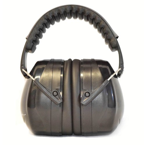 G & F Products 12010BL Highest NRR Safety Muffs-Professional Defenders Adjustable Headband Ear Protection, Shooting Hearing Protector Earmuffs Fits Adults to Kids, one Size, Black