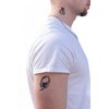 Thug Ink Temporary Tattoos - Volume III - 8 Temporary Tattoos ~ Face Tattoos ~ Money Bag, Compass, Alien Head, etc~ Thug Life ~ Fake Tattoos ~ Water-transfer Tattoos