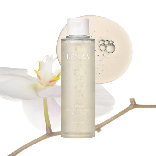 LEORA Glow Revitalizing Serum Essence, 150ml / 5.07 fl.oz I EWG Green Verified I Glass Skin, Even Toning, for Hyperpigmentation I Vitamin C, E, Niacinamide I Cruelty-Free, Vegan
