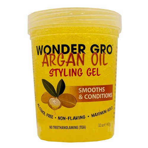 Wonder Gro Argan Oil Hair Styling Gel (Pack of 4)
