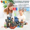 Annexfun Magnetic Blocks - Build Magnetic Dark Castle Set - Magnetic Toys for Montessori Toddler Christmas Birthday Gifts - STEM Sensory Toys for 3 4 5 6 7 8 9 10 Year Old Boys & Girls