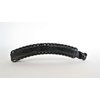Generic Black sparkly crystal banana hair clip with rhinestones medium fine hair