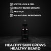 Golden Grooming Co. Natural Beard Oil for Men - Nourishing & Organic Beard Moisturizer - Organic Oil for Beard Growth - All-Natural Formula with Vitamin E - Smooth and Soft Beard - 1 fl oz