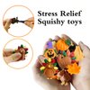 Holydeck 36 Pcs Thanksgiving Mochi Squishy Toys,Mini Cute Squeeze Toy Stress Reliever Anxiety Packs for Kid Party Favors,Thanksgiving Miniature(Thanksgiving)