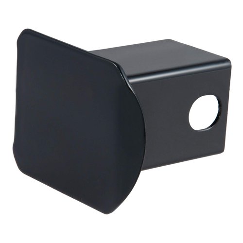 CURT 22750 Black Steel Trailer Hitch Cover, Fits 2-Inch Receiver, Bulk, Black