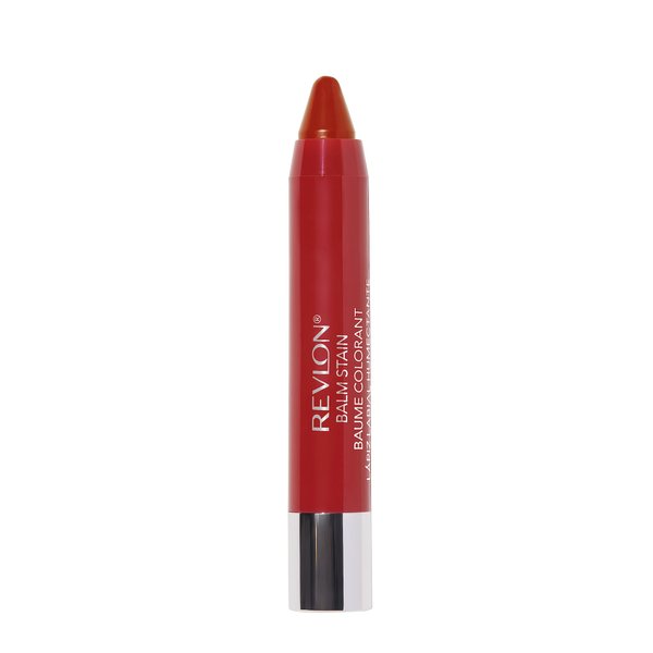 Revlon Lip Balm, Tinted Lip Stain, Face Makeup with Lasting Hydration, Infused with Shea Butter, Mango & Coconut Butter, Shimmer Finish, 045 Romantic, 0.01 Oz