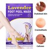 OUKEYA Foot Peel Mask (1 Pairs) - For Baby Soft Skin Remove Dead Skin, Dry, Cracked Feet & Callus,Urea， Spa,Exfoliating, For Dry Cracked Feet Extreme.