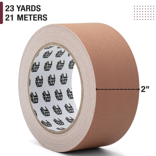 Bates- Gaffers Tape, 2 Inch x 23 Yard, Brown, Gaff Tape 2 Inch, Gaffer Tape 2 Inch, Gaffing Tape, Floor Tape, Gaffers Tapes, Cord Tape, Gaffer's Tape