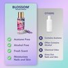 Blossom All Natural, Scented, Organic Plant-Based, Vegan, Cruelty Free, Acetone Free Nail Polish Remover, Infused with Real Flowers, Made in USA, 2 fl. oz., Lavender