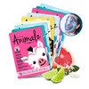 masque BAR Pretty Animalz Facial Sheet Masks, Fun & Unique Skincare Face Mask with Animal Character Prints, Hydrating & Soothing Korean Facial Mask, Nourishing & Exfoliating Skin Care, Pack of 9