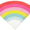 C.R. Gibson TW4-24076 Rainbow Disposable Paper Cocktail Napkins for Birthday Parties and other Celebrations, Multicolor, 20pcs, 5" x 5"