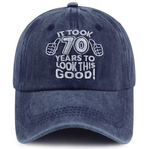 70th Birthday Decorations Baseball Cap, Vintage 1953 70 Years Old Party Supplies Hat, Old Lives Matter, Funny 70th Birthday Gifts for Men Women Dad Mom Grandpa Grandma Mimi Gigi Sister Friends