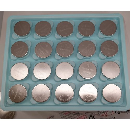 Panasonic BR3032 3V Coin Cell Batteries 4 PIECES