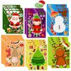 24 Sheets Christmas Sticker for Kids Make Your Own Christmas Sticker Christmas Favors Party Games Sticker Boys Girls Holiday Home Classroom Party Favor Art Craft School Rewards Homemade Christmas card