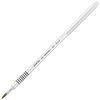 PANA 3D Kolinsky Acrylic Nail Art Sculpture Brush with Silver Metal Non-Slip Grip Handle for Manicures 3D Nail Art Flower Designs (Size #5)