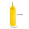 STOBOK 2Pcs Fake Mustard and Ketchup Bottle Funny Fake Salad Dressing Bottle Prank Toys Phoney Condiment Squirt Bottle Toy for Adults Kids Halloween Party