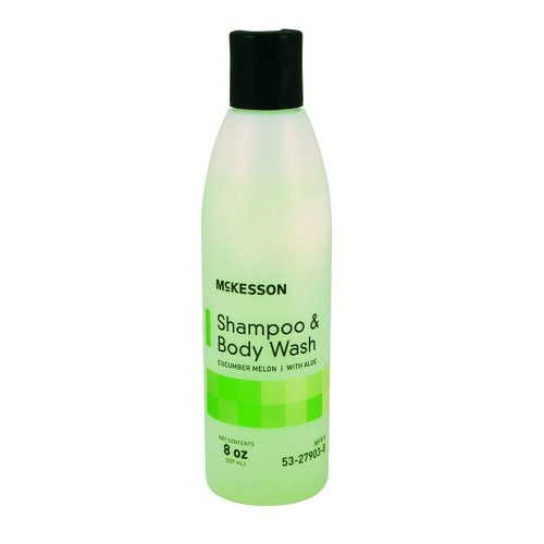 Mckesson Shampoo & Body Wash w/ Aloe & Cucumber Melon - 8 Oz. (4 Pack)