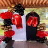 Boxing gloves balloons,boxing party decorations balloons,wrestling birthday party supplies balloon for youth boxing party decor/fight night party balloons