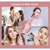 Silicone Hand Makeup Tool for Holding Cosmetic Pen Mixing Palette for Liquid Foundation Makeup Powder 2024 New Palette for Makeup Lovers and Professionals