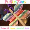 YUKUNTANG Skinny Glitter Paper Washi Tape Set 24 Rolls 12 Color Masking Tape for DIY Crafts Book Designs