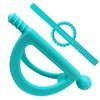 Baby Teether Toys for 0-6 Months, Silicone Teething for Babies 12-18 Months, Chew Infant Teething Relief Straw Tube (2 Pack)